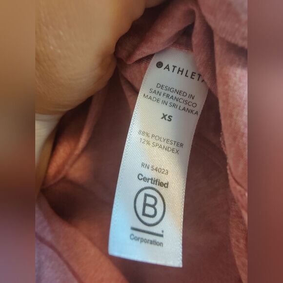 Athleta womens uptempo long sleeve athletic shirt size XS - Picture 3 of 5